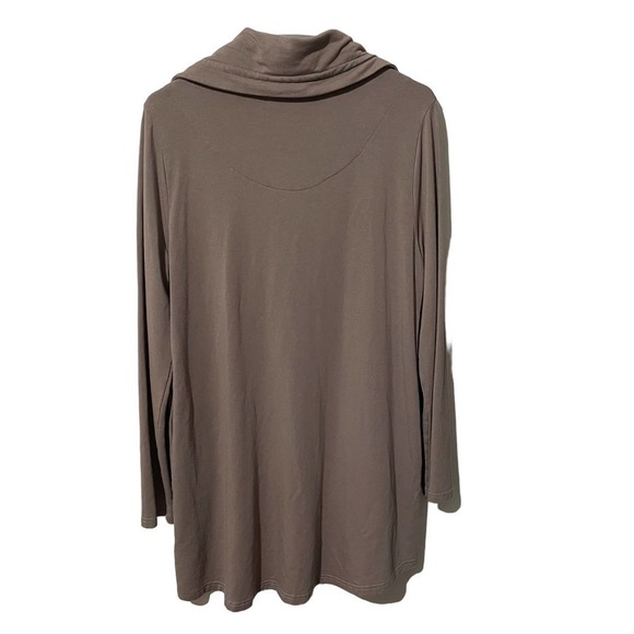 Soft Surroundings Light Brown Loraine Tunic w/Pockets - Picture 7 of 8
